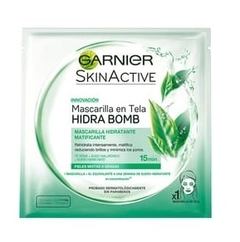 GARNIER MASCARILLA EN TELA HYDRA BOMB MATIFICANTE