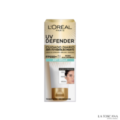 LOREAL PARIS UV DEFENDER ANTI BRILLO FPS 50