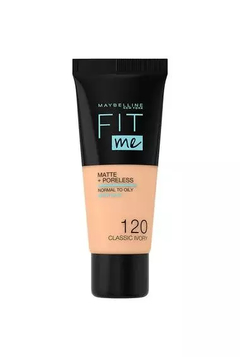 MAYBELLINE FIT ME BASE DE MAQUILLAJE 120 CLASSIC IVORY
