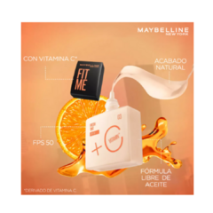 MAYBELLINE FIT ME FRESH TINT VIT C 02 en internet