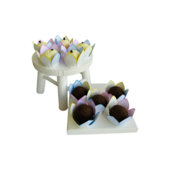 Forminhas para doces flor - Lily Tie Day - comprar online