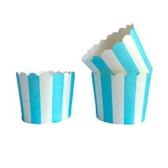 Forminha de Papel para Cupcake Azul - comprar online