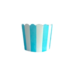 Forminha de Papel para Cupcake Azul