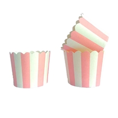 Forminha de Papel para Cupcake Rosa - comprar online