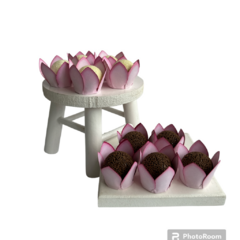 Forminhas para doces flor - Lily Rosa Seco - comprar online