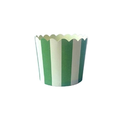 Forminha de Papel para Cupcake Verde Escuro