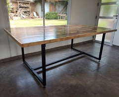 Mesa de comedor en guayubira - comprar online