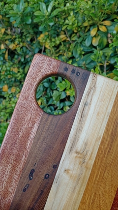 Tabla Line Grain para picadas - DM Diseños en Madera