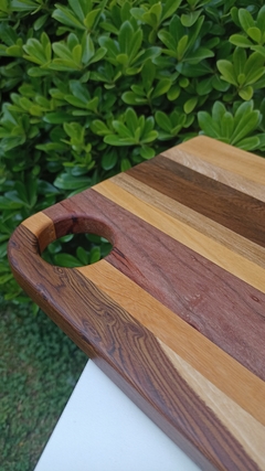 Tabla Line Grain para picadas. - DM Diseños en Madera