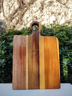 Tabla rectangular con asa. - tienda online