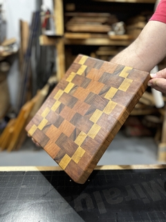 Tabla Gourmet End Grain - DM Diseños en Madera