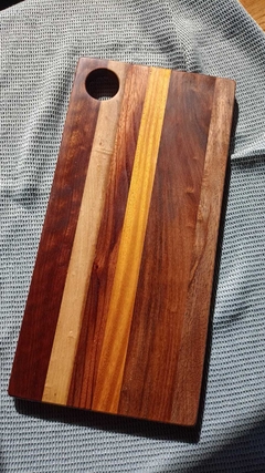 Tabla Line Grain para picadas - DM Diseños en Madera