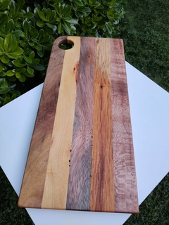 Tabla Line Grain para picadas. - DM Diseños en Madera