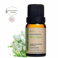 Óleo Essencial Tea Tree (Melaleuca) Via Aroma - 10ml