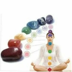 Kit 7 Chakras- Pedras roladas