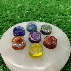 Kit 7 Chakras Orgonite Mini