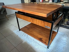 Mesa Ratona Elevable c/ cajón Pino en internet