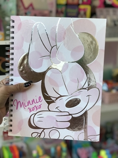 Cuaderno Minnie Mouse Tapa Dura. xoxo Rayado -Mooving-