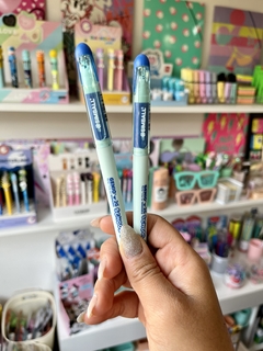 Imagen de Lapicera Borrable Simball Genio 2G School Recargable Tinta Azul.