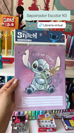 Separadores Escolares N3 Stich X 6 - Mooving-