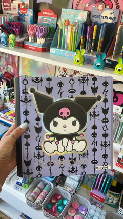 Carpeta Kuromi Calavera - Mooving -