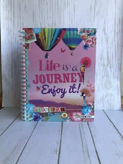 Cuaderno A4 “Life is a Journey Enjoy it” ! by Mooving