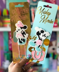 CLIP JUMBO COLORES PASTEL MICKEY-MINNIE X 1