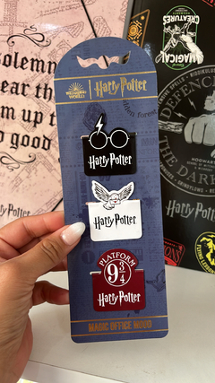 Magnetic Bookmarks Harry Potter X 3 - Mooving- - comprar online