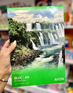 Block A4 Hojas Lisas -Avon-