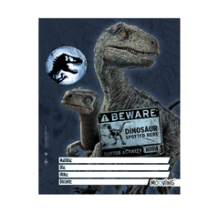 Imagen de Separadores Escolares N3 Jurassic World x 6- Mooving-