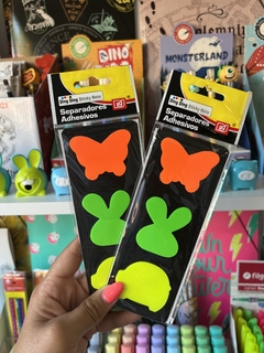 Notitas Adhesivas Mariposa Stick Note Fluo