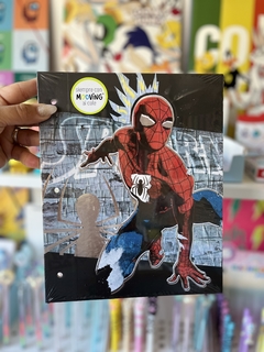 Carpeta N3, 2 tapas Spiderman Clásico - Mooving-