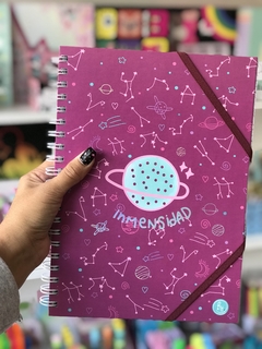 Cuaderno A4 Rayado -Linea Universo- Astrológico.