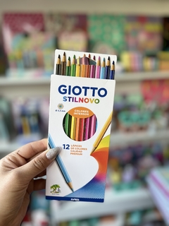 Lápices de colores Giotto Stilnovo Clásicos Escolares X 12