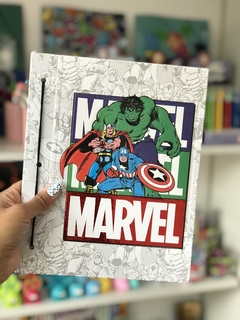 CARPETA COM CORDÓN N3 MARVEL -MOOVING-