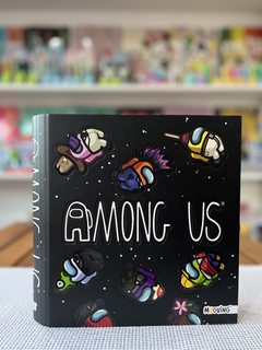 Carpeta Escolar N3 Amon Us .Negra. - Mooving-