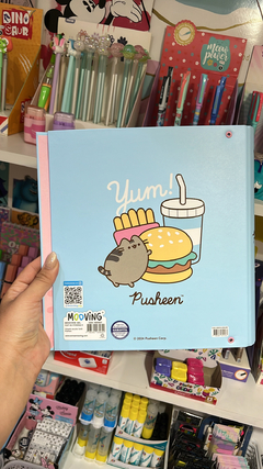 Carpeta Pusheen Celeste - Mooving- - comprar online