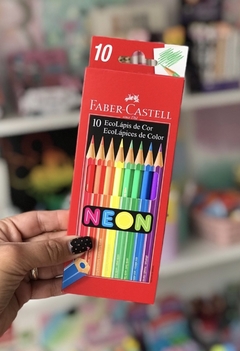 Lápices de Colores Neón X 10 -Faber Castell-