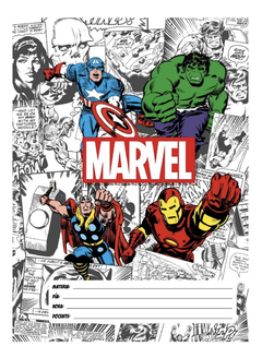 Imagen de Separadores A4 Marvel Comics X 6- Mooving-