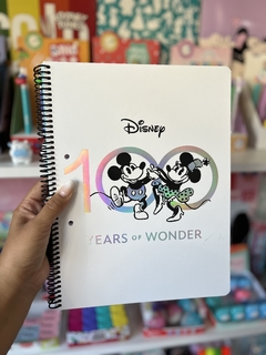 Cuaderno universitario Mooving rayado Disney 100 Años - Mickey & Minnie -