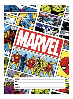 Separadores A4 Marvel Comics X 6- Mooving-