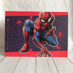 CARPETA N5 SPIDERMAN CON CORDÓN -MOOVING-