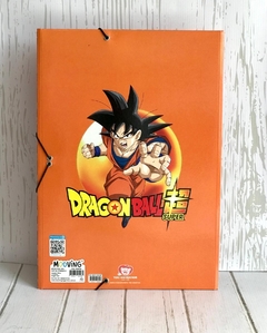 CARPETA OFICIO 3 SOLAPAS CON ELÁSTICO- DRAGÓN BALL Z - MOOVING - comprar online