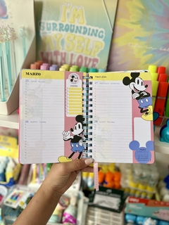 Agenda Mickey Mouse 2024 -Mooving- en internet