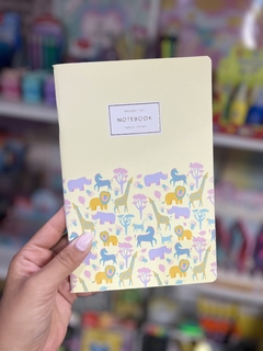 Libreta Animalitos de hojas rayadas - Decorline-