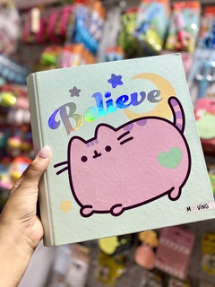 Carpeta Escolar N3 Pusheen “Believe”- Mooving-