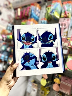 Carpeta Escolar N3 Caritas de Stich - Mooving-