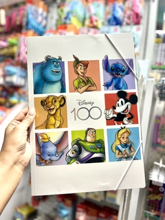 Carpeta Oficio 3 solapas Disney 100 Años- Mooving-