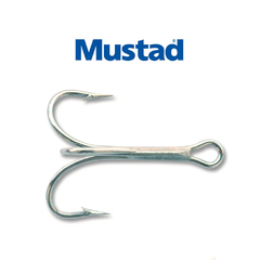 BLISTER 50 ANZUELOS TRIPLES 4/0 MUSTAD