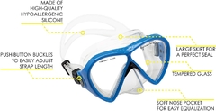 COMBO SNORKEL CRESSI BONETE ADULT SET en internet